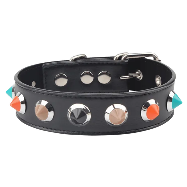 Collar with Thorns (Black) - Take A Peek