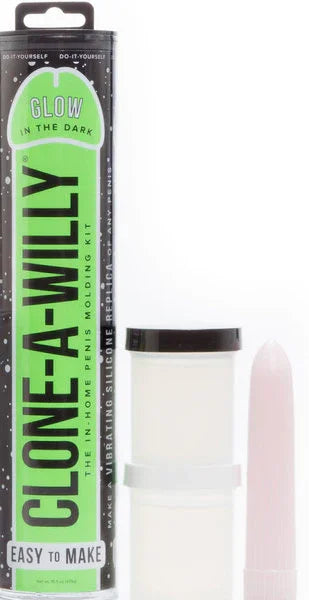 Clone-A-Willy Vibrator (Glow In The Dark) - Take A Peek