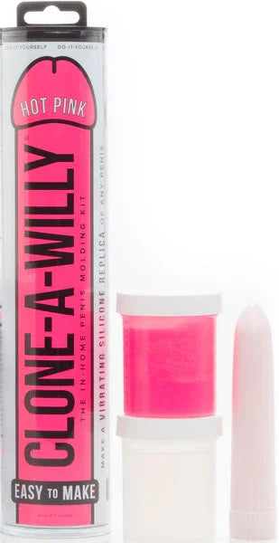 Clone-A-Willy Vibrator (Hot Pink) - Take A Peek