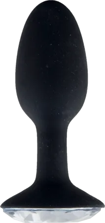 Crystal Amulet Silicone Buttplug - Small - Take A Peek