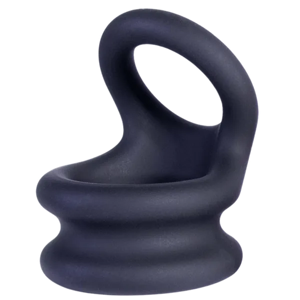 Silicone Cock Ornament - Large (Black)-FNR007A000-010