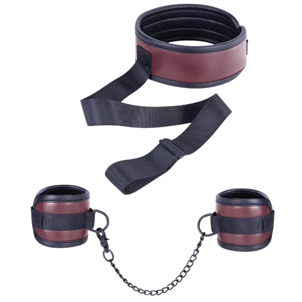 Collar With Handcuffs (Red)-FNS012A000-028
