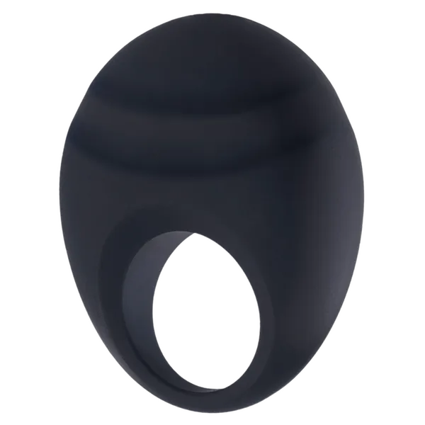 Cock Ornament with Clit Stimulator (Black)-FVSR002A00-010