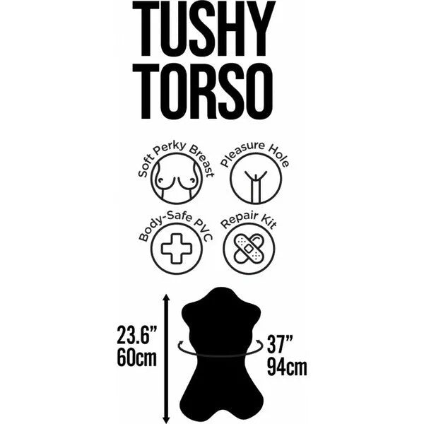 Tushy Torso Inflatable Dildo - Take A Peek