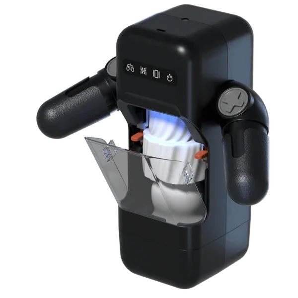 Game Cup - Thrusting Male Masturbator (Black) - Take A Peek