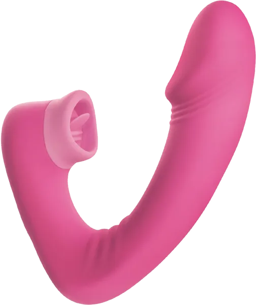 Dual Motor Wearable Vibrator (Pink)-KPBQ031A00-027