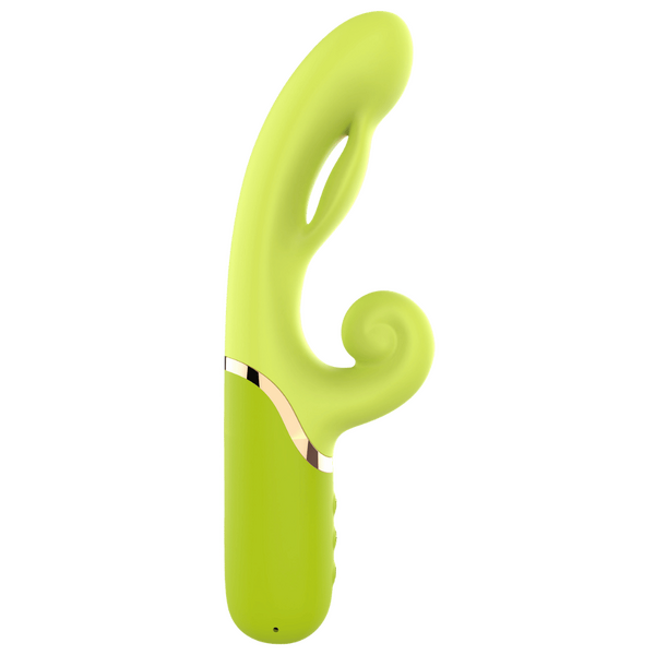 Vibrating / Inflating Green Bean (Green)-LV-840511558
