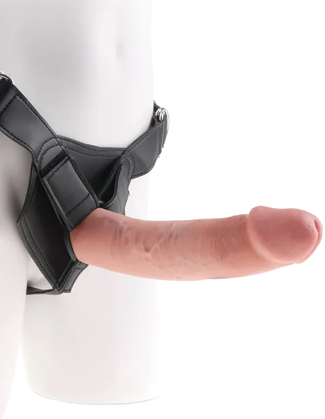 Strap On Harness With 9" Cock (Flesh) - Take A Peek