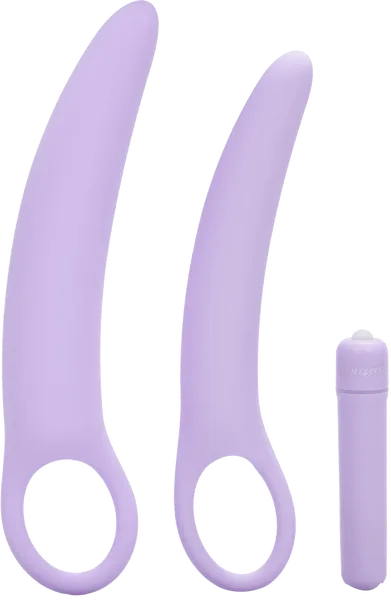 Isabelle Set Of 2 Vibrating Silicone Dilator - Take A Peek