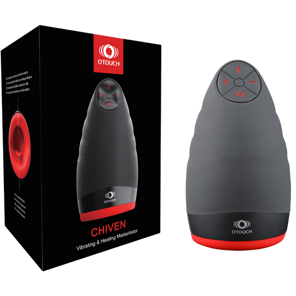 CHIVEN 2 - Rechargeable & Waterproof Masturbator 6 Vib Modes & Heating-4897127060149