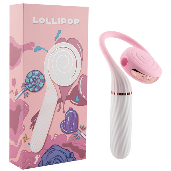 LOLLIPOP - Intelligent Suction & Pulsing Massager (Pink)-4897127060286