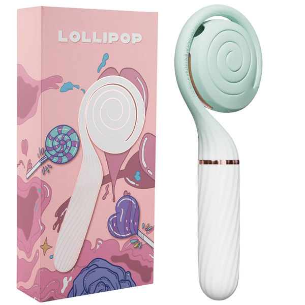LOLLIPOP - Intelligent Suction & Pulsing Massager (Teal)-4897127060293