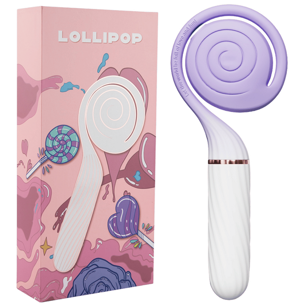LOLLIPOP - Intelligent Suction & Pulsing Massager (Purple)-4897127060309