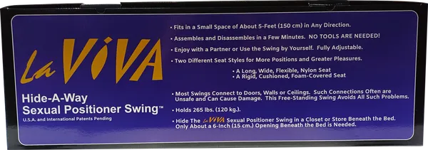 Hide-a-Way Sexual Position Free Standing Sex Swing - Take A Peek