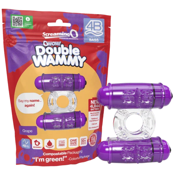 Double Wammy 4B Low Pitch Bass (Grape)-4BDW-GP