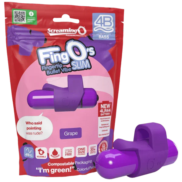 FingOs Slim 4B Low Pitch Bass (Grape) - Take A Peek