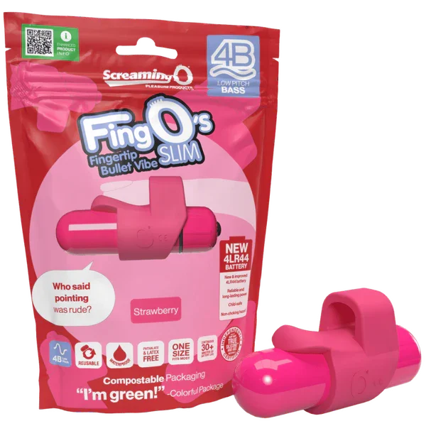 FingOs Slim 4B Low Pitch Bass (Strawberry) - Take A Peek