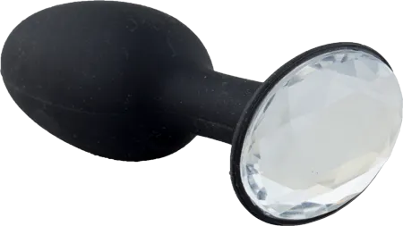 Crystal Amulet Silicone Buttplug - Small - Take A Peek