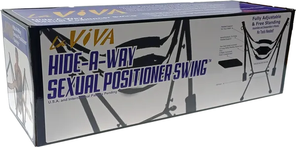 Hide-a-Way Sexual Position Free Standing Sex Swing - Take A Peek