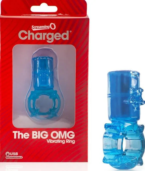 The Big Omg Vibrating Ring (Blue) - Take A Peek