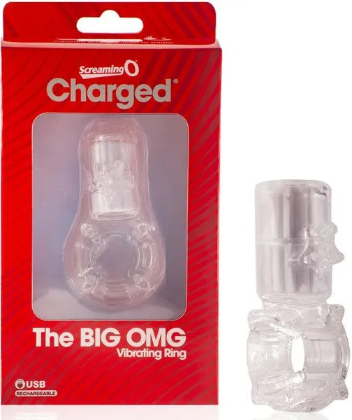 The Big Omg Vibrating Ring (Clear) - Take A Peek