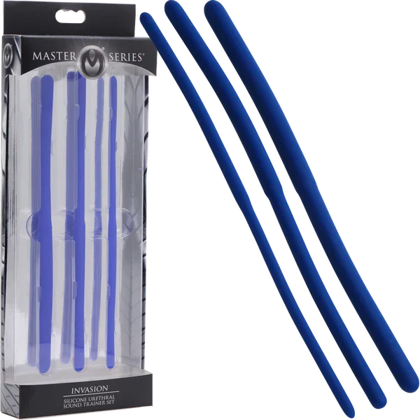 Invasion Silicone Urethral Sound Trainer Set-AE720