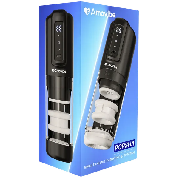 Porsha - Automatic Masturbator with Rubbing, Vibration & Heating Levels - Take A Peek