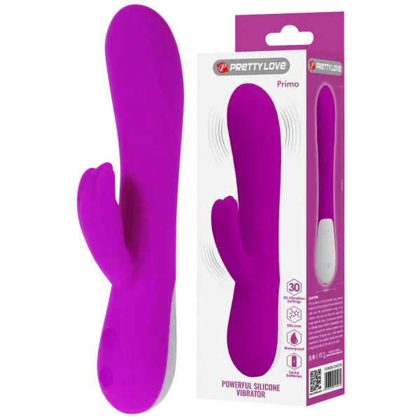 Powerful Silicone Vibrator - Primo (Purple) - Take A Peek