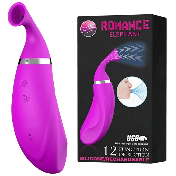 Rechargeable Romance Elephant (Purple) - Take A Peek