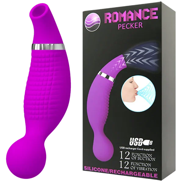 Rechargeable Romance Pecker (Purple) - Take A Peek