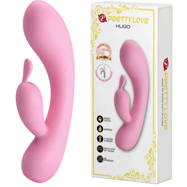 Rechargeable Hugo (Pink) - Take A Peek