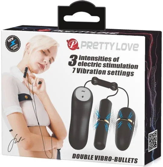 Double Vibro Bullets (Black) - Take A Peek