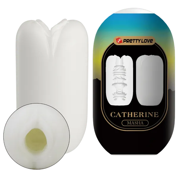 Catherine Masha Egg Masturbator (White) - Take A Peek