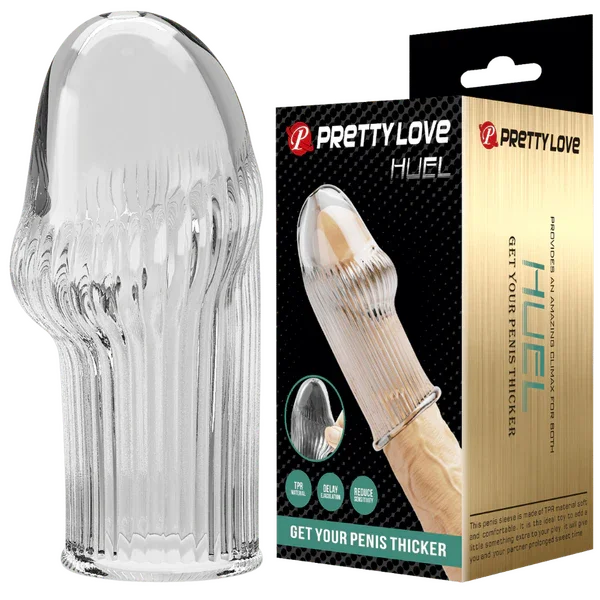 Penis Sleeve - Huel (Clear)-BI-026292M