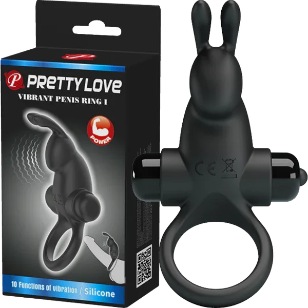Vibrant Penis Ring I (Black) - Take A Peek