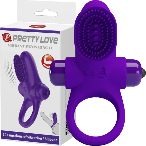 Vibrant Penis Ring II (Purple) - Take A Peek