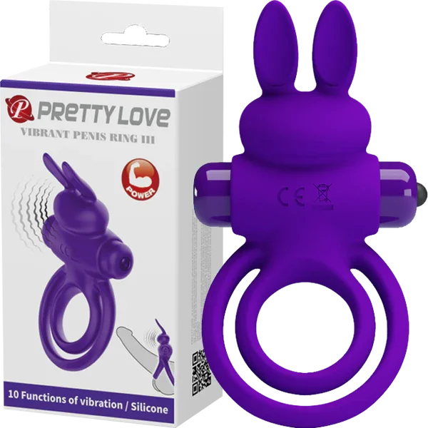 Vibrant Penis Ring III (Purple) - Take A Peek