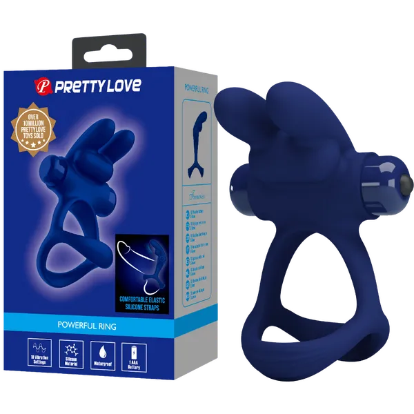 Francisco - Powerful Ring (Navy Blue) - Take A Peek