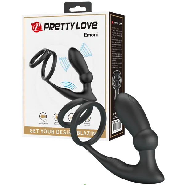Rechargeable Emoni (Black) - Take A Peek