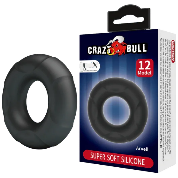 Super Soft Silicone Cockring - Arvell (No.12) - Take A Peek