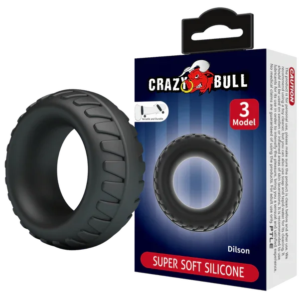 Super Soft Silicone Cockring - Dilson (No.3) - Take A Peek
