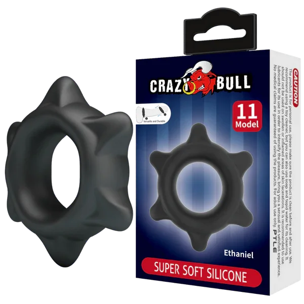Super Soft Silicone Cockring - Ethaniel (No.11) - Take A Peek