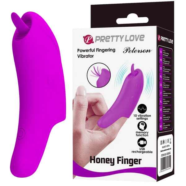 Rechargeable Honey Finger - Peterson (Purple)-BI-300062