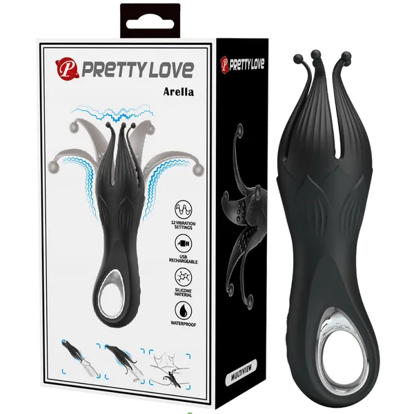 Rechargeable Arella (Black) - Take A Peek