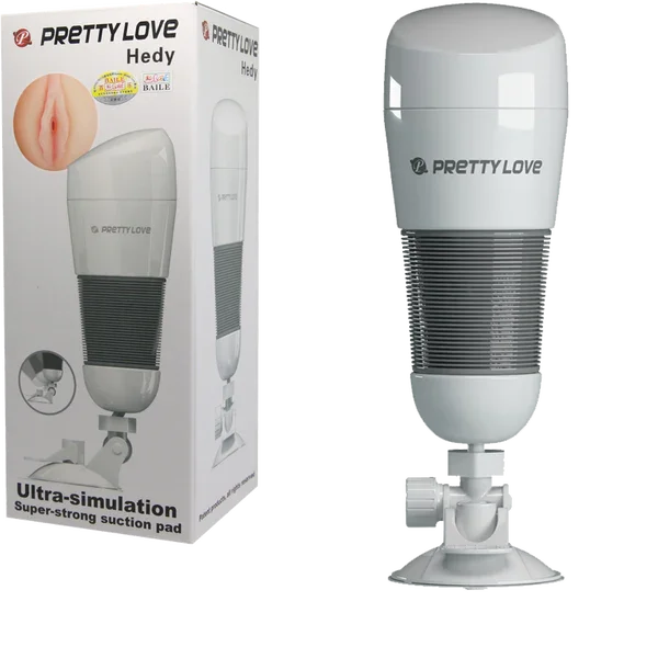 Hedy Ultra Stimulation Masturbator (white) - Take A Peek