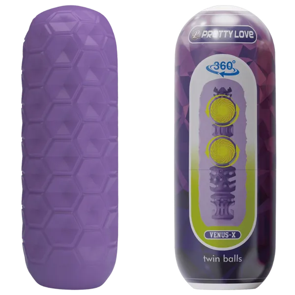 Venus-X Twin Balls (Purple) - Take A Peek
