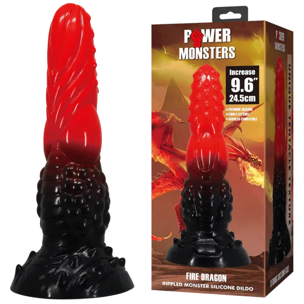 Fire Dragon 9.6" (Red/Black)-BW-008147