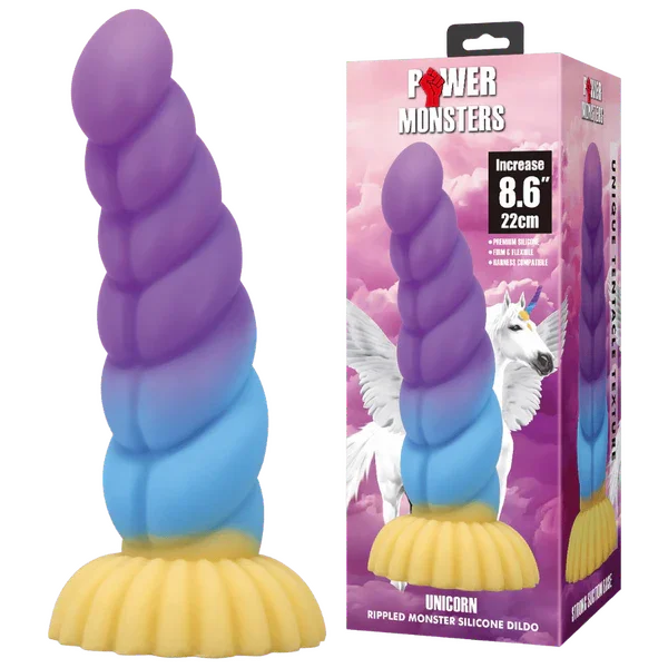 Unicorn 8.6" (Purple/Blue)-BW-008155