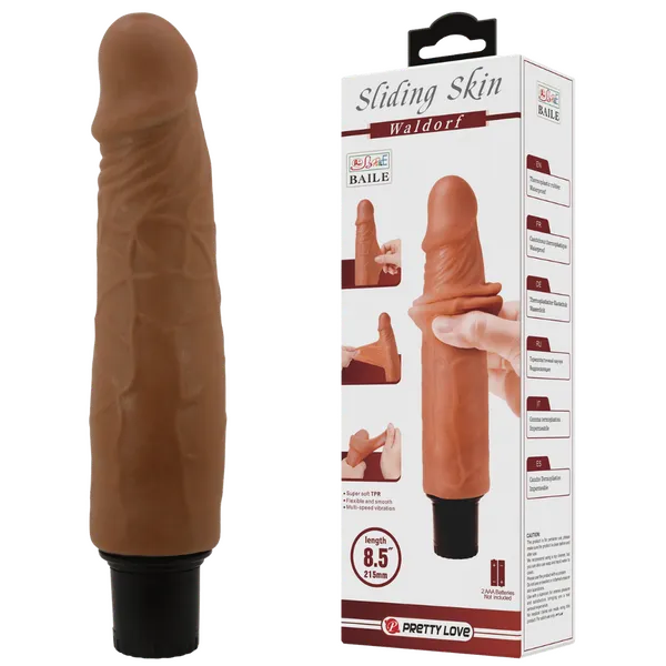 Waldorf Vibrating 8.5" (Tan)-BW-027003LP