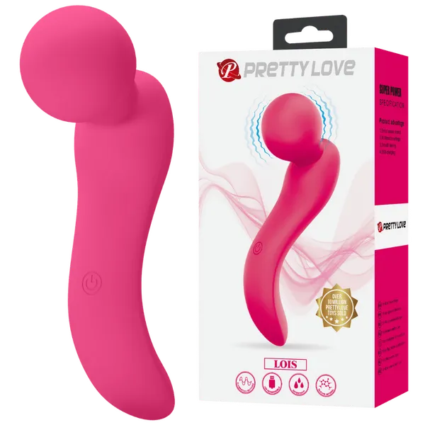 Rechargeable Lois Vibrator (Pink) - Take A Peek